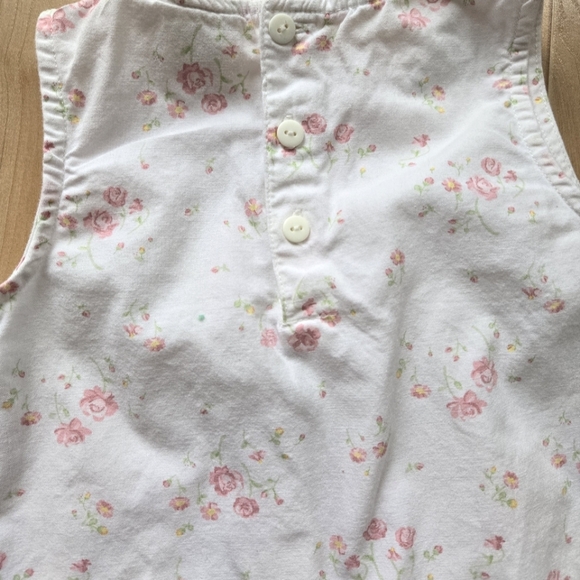 Vintage Y2K Disney Winnie the Pooh white floral cotton dress - Picture 6 of 11